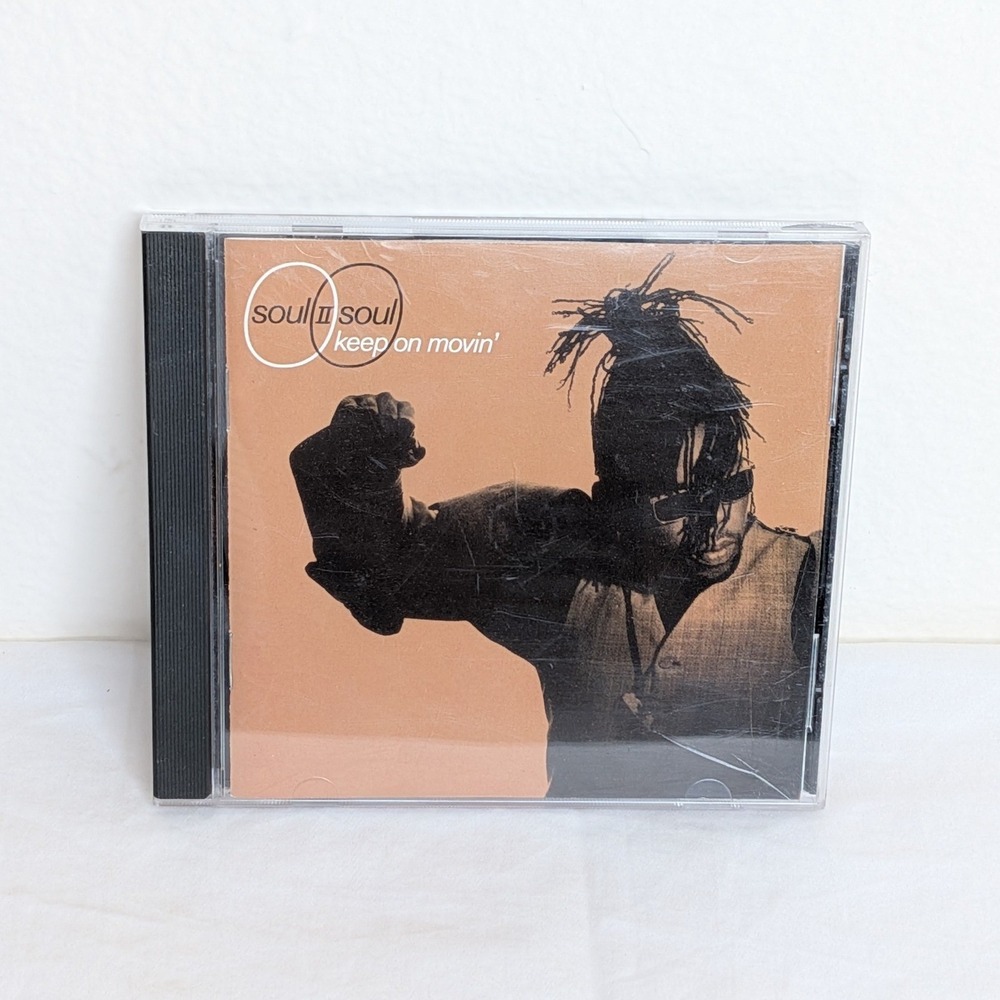 Soul II Soul Keep On Movin CD 1989 Virgin Records R&B Soul D114823 Jazzie B